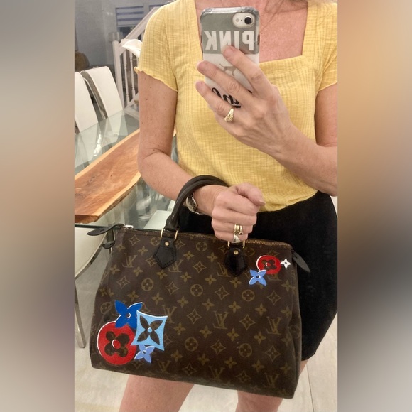 Authentic Louis Vuitton Speedy 30. Customized - Picture 8 of 8